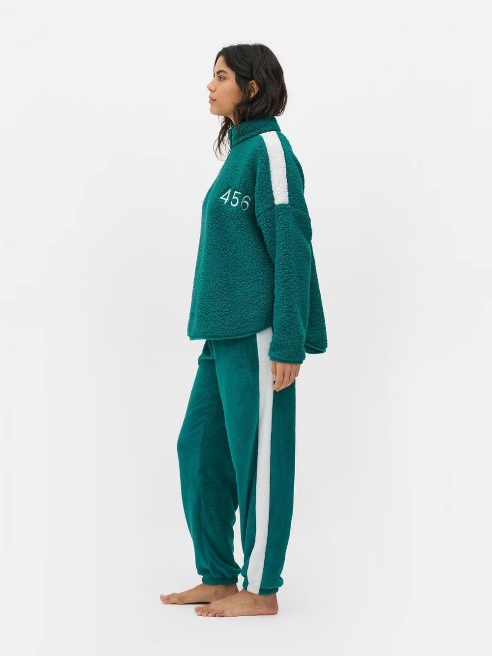 Ensemble sweat-shirt et bas de jogging Squid Game